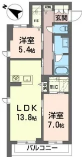 Shamaison エトワール【3階】の間取り