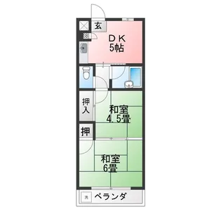シャロン川口【3階】の間取り