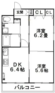 グラース・ビ高島平【4階】の間取り
