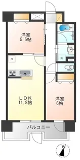 joie方南町(ジョワ方南町)【1階】の間取り