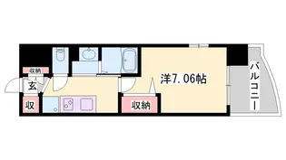 Luxe姫路【12階】の間取り
