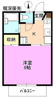 ラプラス西長野【1階】の間取り