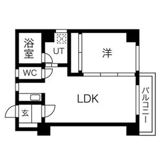 パグーロ東平尾II【5階】の間取り