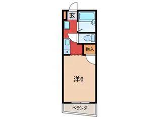 コ-ポ荻野【1階】の間取り