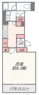 エレガンス十条【2階】の間取り