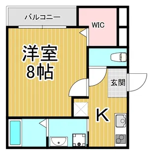 フジパレス西宮段上町【3階】の間取り