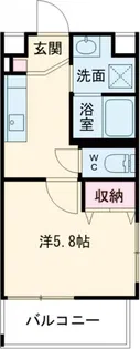 エクストリーム小禄【1階】の間取り