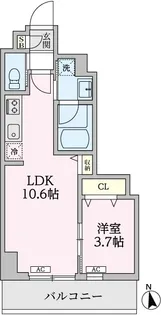 豊玉カームマンションWEST【6階】の間取り