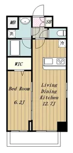 NEU CLAIR【5階】の間取り
