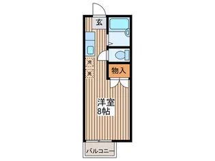NKハイツ【2階】の間取り