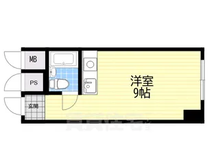 新大阪コーポビアネーズ【7階】の間取り