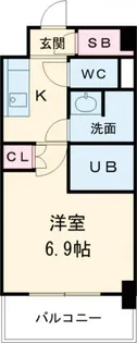 JMFResidence町田【3階】の間取り