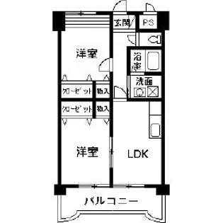 ドーチェスター【4階】の間取り