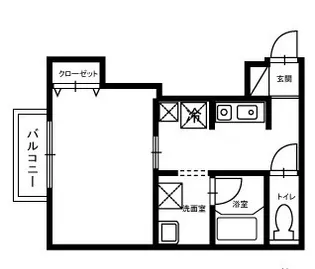 パセオ小杉【2階】の間取り