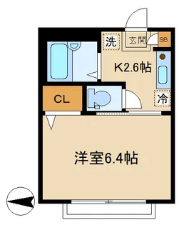 モンターニュパレス【1階】の間取り