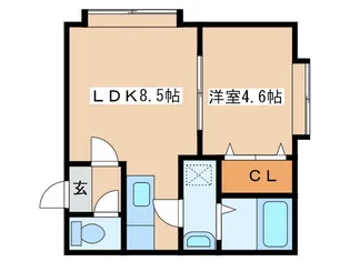 NUコ-トI【2階】の間取り
