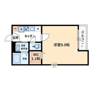 ESTATE PURE 新宿【2階】の間取り