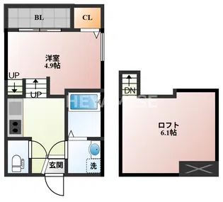 MODERN PALAZZO Isahaya viale【2階】の間取り