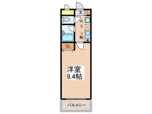 グリーンミドウス【3階】の間取り