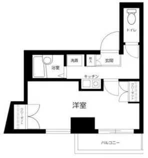 プレールカテリーナ代田橋【5階】の間取り