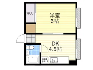 NCハイツ【1階】の間取り