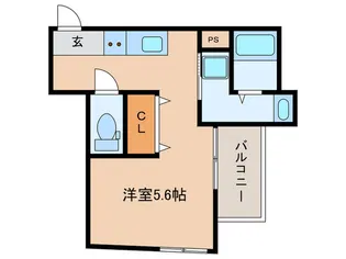 MOVE石橋阪大前NORTH【2階】の間取り