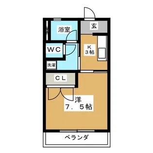 パステル21【2階】の間取り