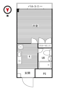 ヴィラボルドン【3階】の間取り