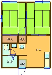 センチュリー佐間【2階】の間取り