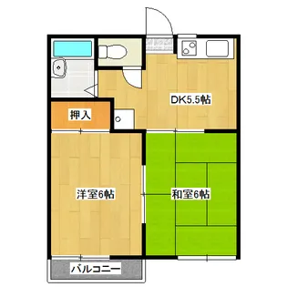 ストリーム ホワイト【2階】の間取り