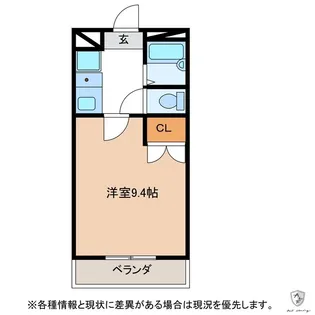 ラ・シュシュ【1階】の間取り