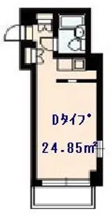 アルファ枝川【5階】の間取り