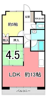 MAC八戸コート【1階】の間取り