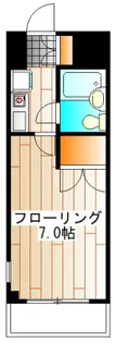 UNOSマンション【1階】の間取り