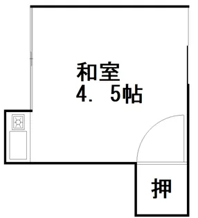 文化ハウス【2階】の間取り