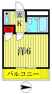 エスポワール金町【2階】の間取り