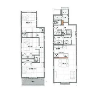東京都杉並区善福寺3【一戸建】の間取り