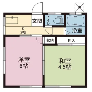 ヴィラN【1階】の間取り