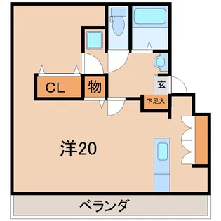 半沢マンション【4階】の間取り