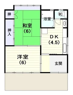 福井県福井市明里町【一戸建】の間取り