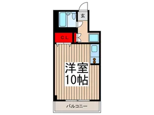 ハウスポシェット【2階】の間取り