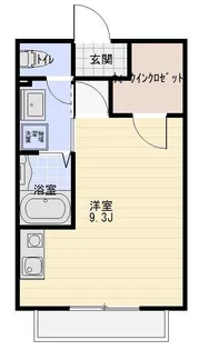 メゾンK&T【2階】の間取り