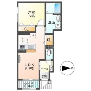 埼玉県さいたま市西区西大宮2【アパート】の間取り