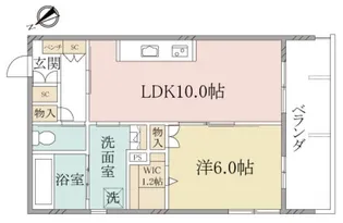 (シニア限定)ヘーベルVillage大船~ヴィレッジ大船~【1階】の間取り