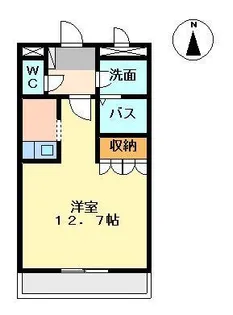 プロスパー横尾【2階】の間取り