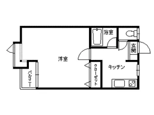 メルヴェイユ城下【2階】の間取り