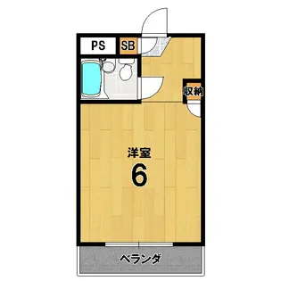 ロイヤルハウス高野【1階】の間取り