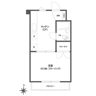 ウモーレ(UMOORE)【2階】の間取り