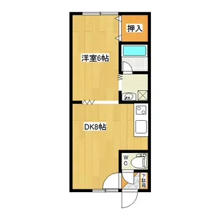 ハウスK【1階】の間取り