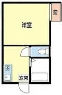 クロノス秦野【1階】の間取り